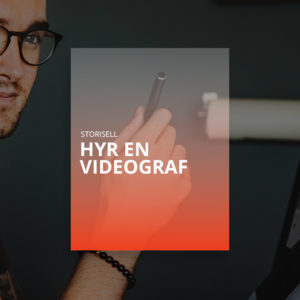 Videoproduktion Hyr en Videograf Storisell. Vad vill du producera? Hyr en videograf. Hyr en videograf från Storisell för att producera video för dina försäljnings- och marknadsföringskanaler. Perfekt för företag med både stora och små budgetar. Genom att skräddarsy ett ramavtal tillåter vi våra kunder att löpande beställa videoproduktioner baserat på behov inom deras säljorganisation och marknadsavdelning. Boka ett möte för att sätta igång. https://storisell.se/videoproduktion/